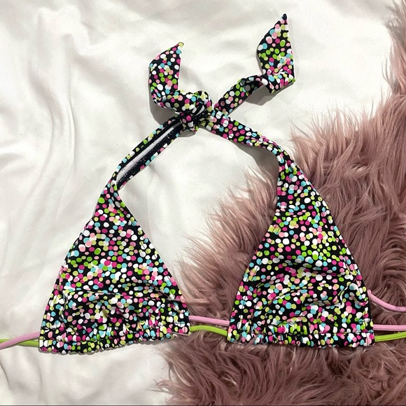 Polka Dot Bikini Top - Picture 2 of 5